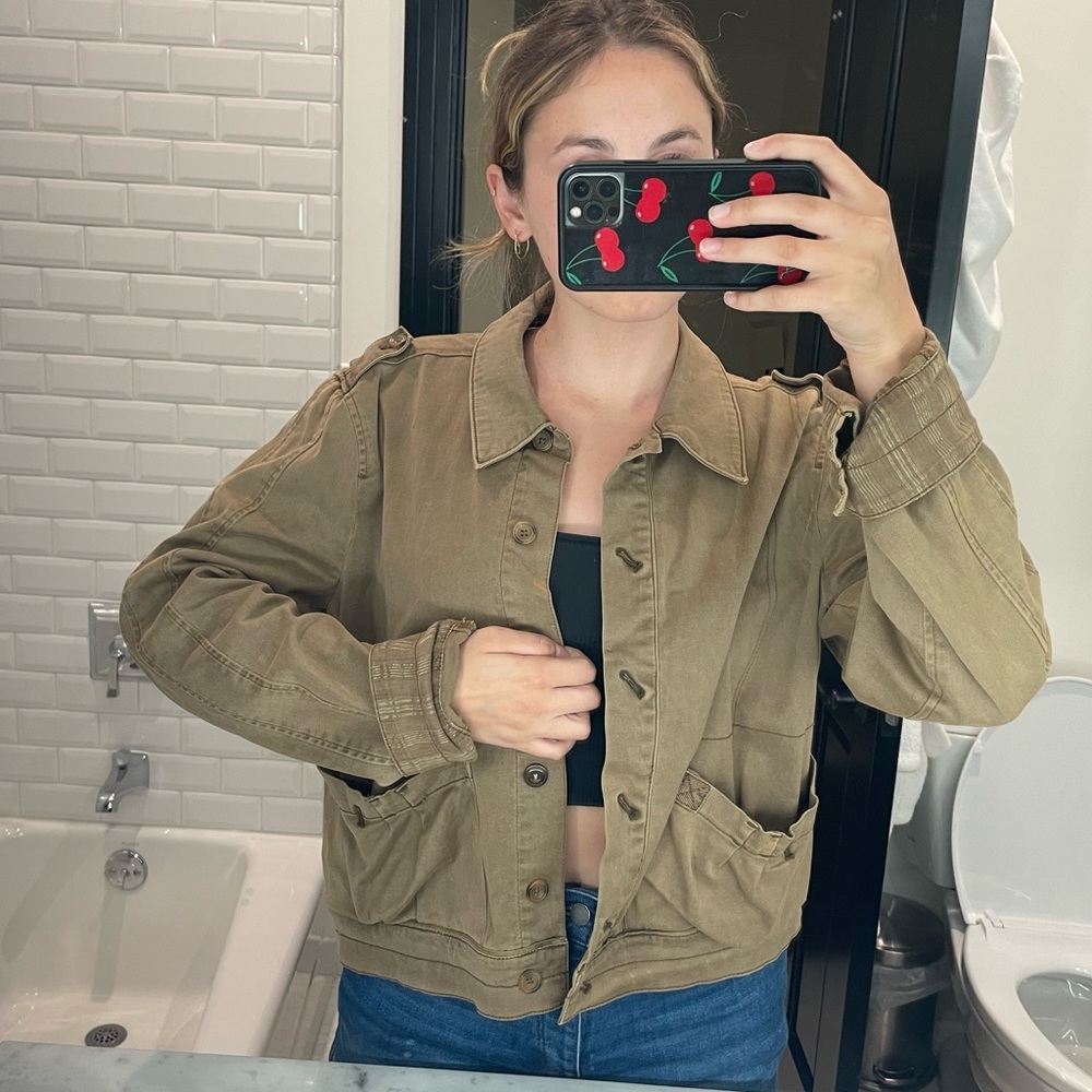 Anthropologie cargo jacket